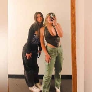 Forever 21 Baggy Cargo Pants